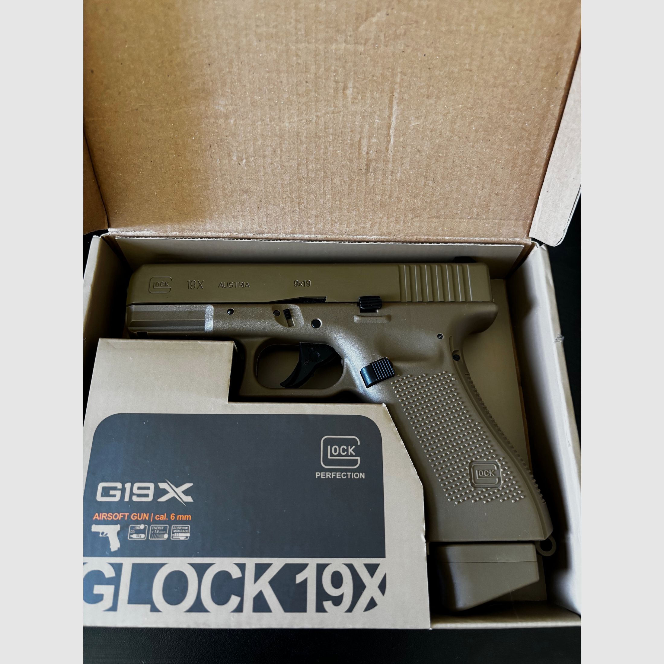 Airsoft Glock19X von Umarex