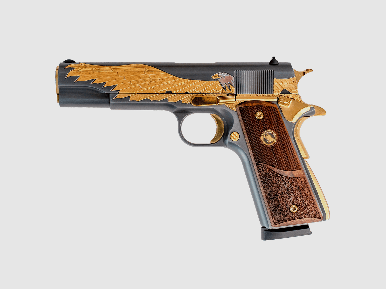 TISAS ZIG M1911 5" Golden Eagle Kal. .45ACP, afbeelding 1 van 2