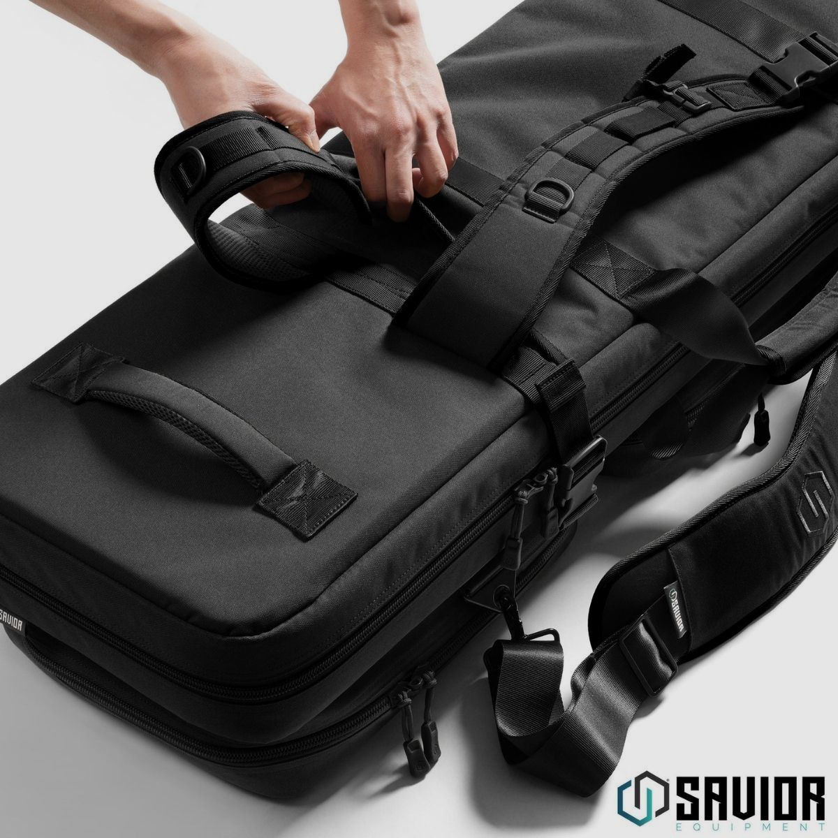 Savior – Funda para un solo rifle – Specialist LRP Single – 55" – Negro – RB-SG55-LRP-WS-BK, imagen 6 de 8