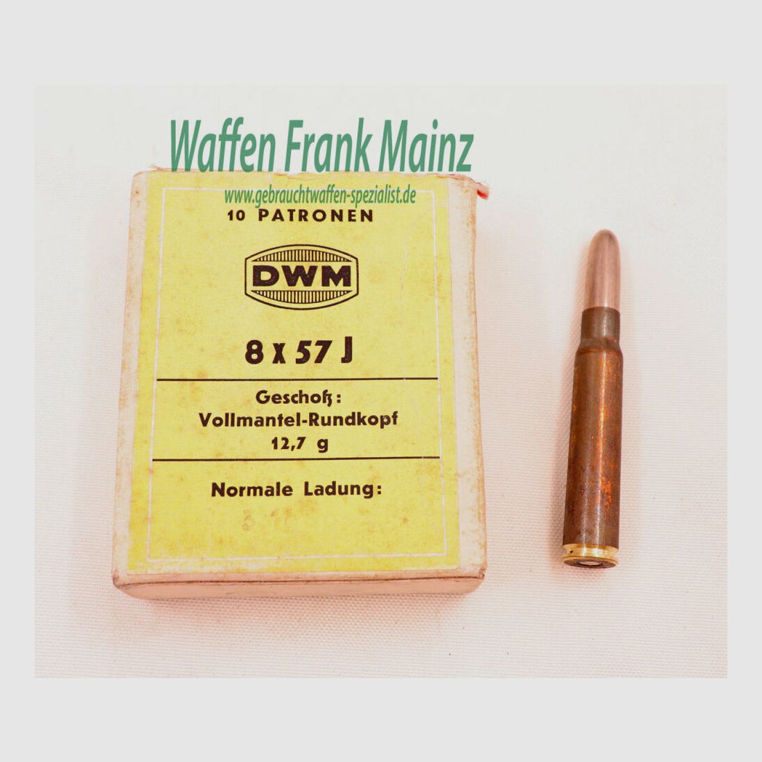 DWM, Karlsruhe Büchsenpatronen 8x57J