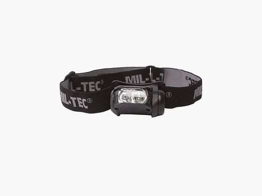 Mil-Tec Mil-Tec Kopflampe LED 4-farbig 65 Lumen - Oliv