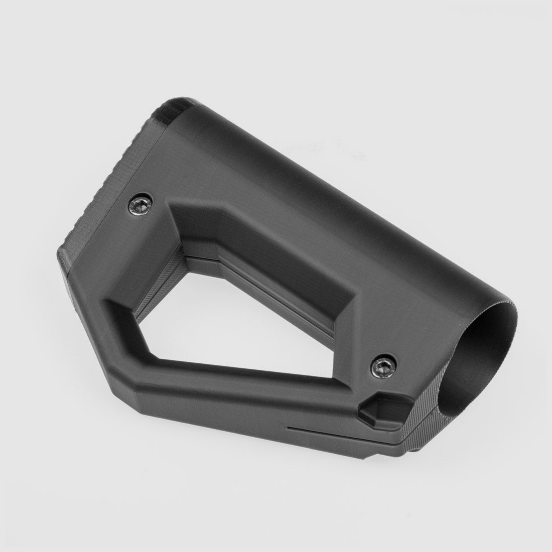 Shoulder stock | 0.2L bottle | BUTTSTOCK | BLACK | stylish design