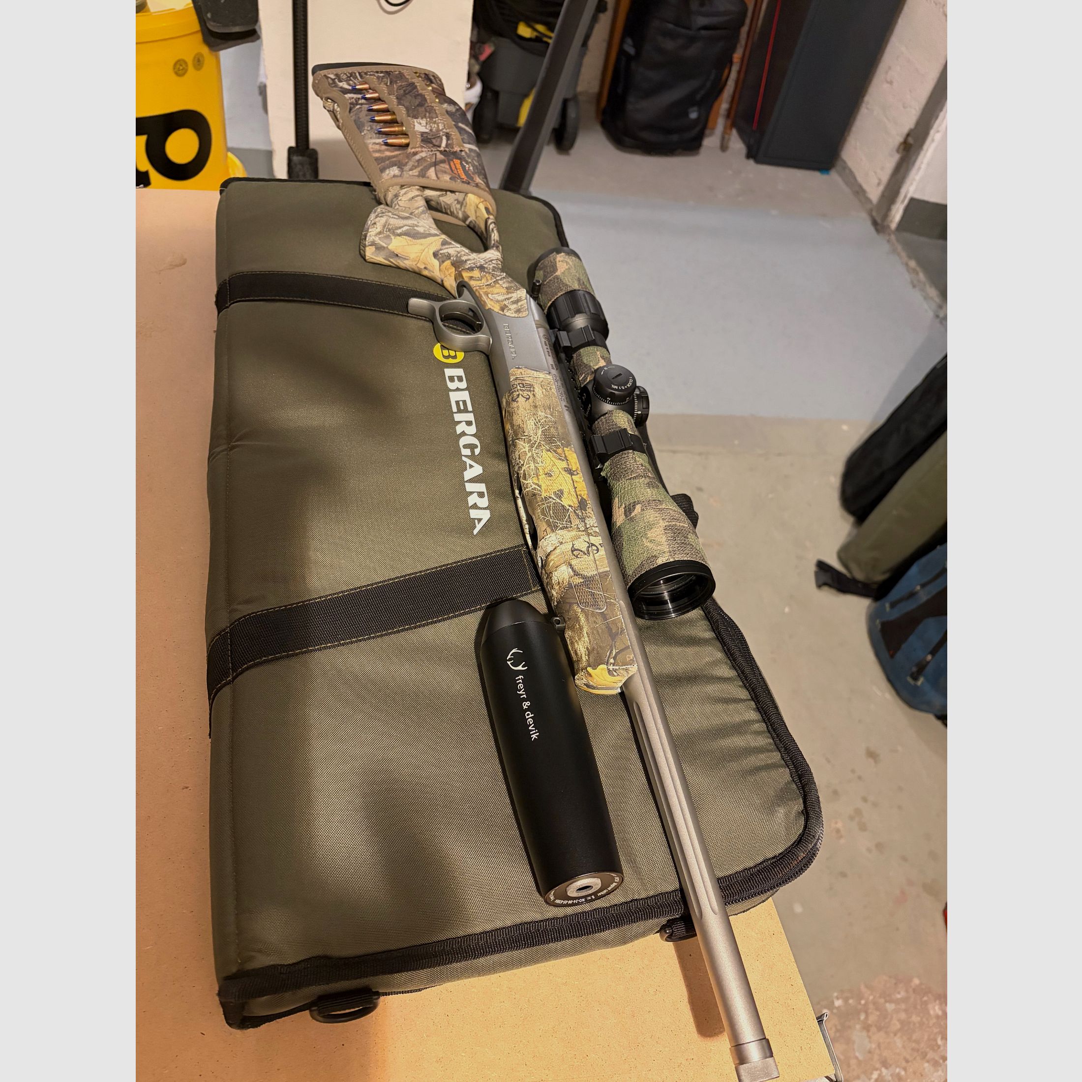 Bergara BA 13 TD 20 Zoll Stainless mit ZF Meopta Sport und SD