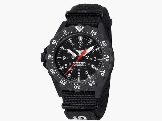 KHS KHS Uhr Shooter MKII Automatic Field Natoband XTAC schwarz