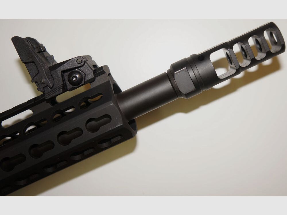 Schwaben Arms GmbH/GWMH Selbstladebüchse GWMH SPC-HUNTER A4 10" (SWISS PISTOL CARBINE) BLACK Kal.9x19 AR15 Glock Magazin
