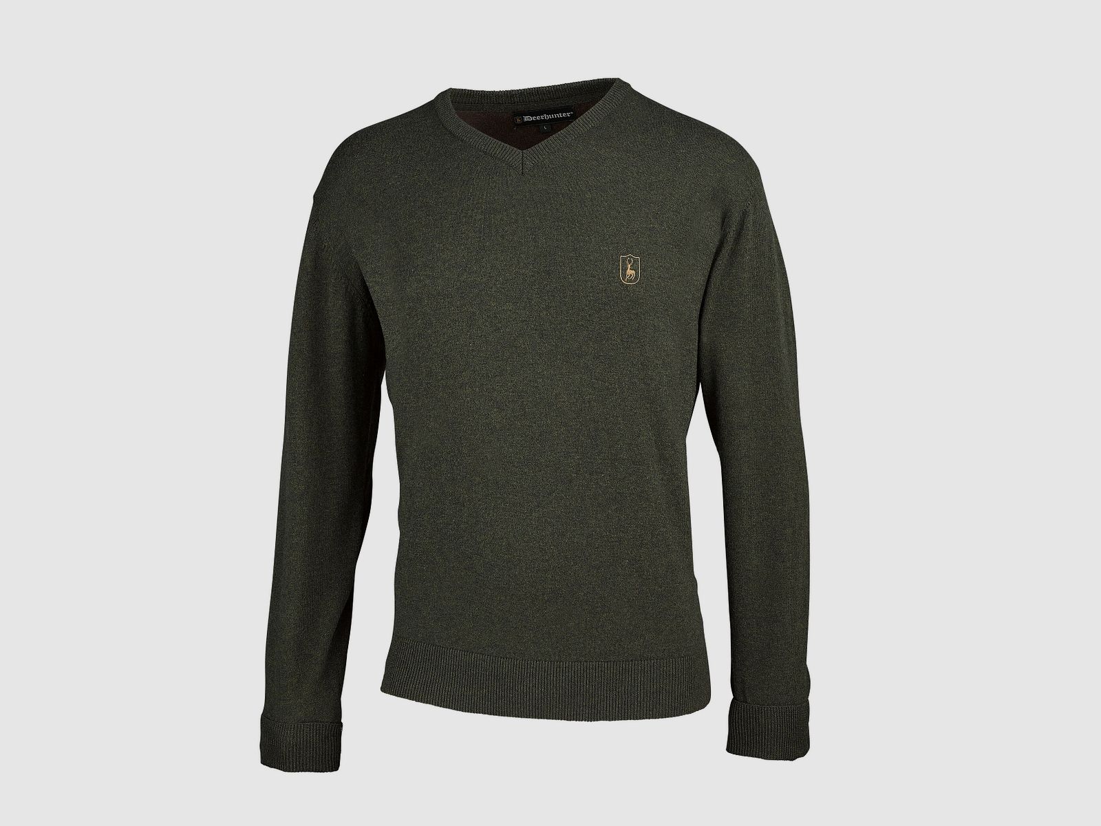 Deerhunter Strickpullover Harrington V-Ausschnitt