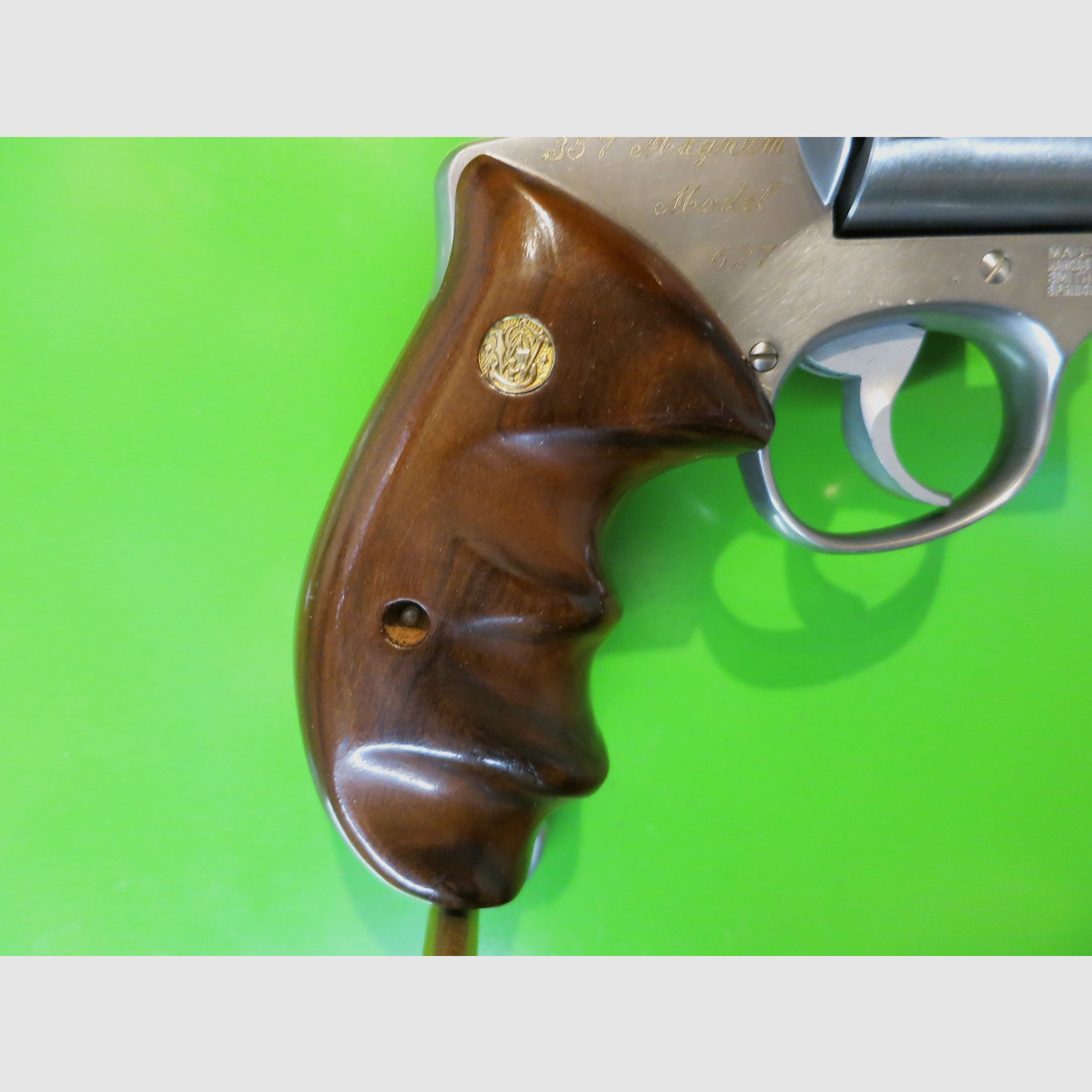 Smith&Wesson Mod. 627-0, WISCHO Target-Champion, .357 Magnum, 5,5" Lauf, stainless   #64-