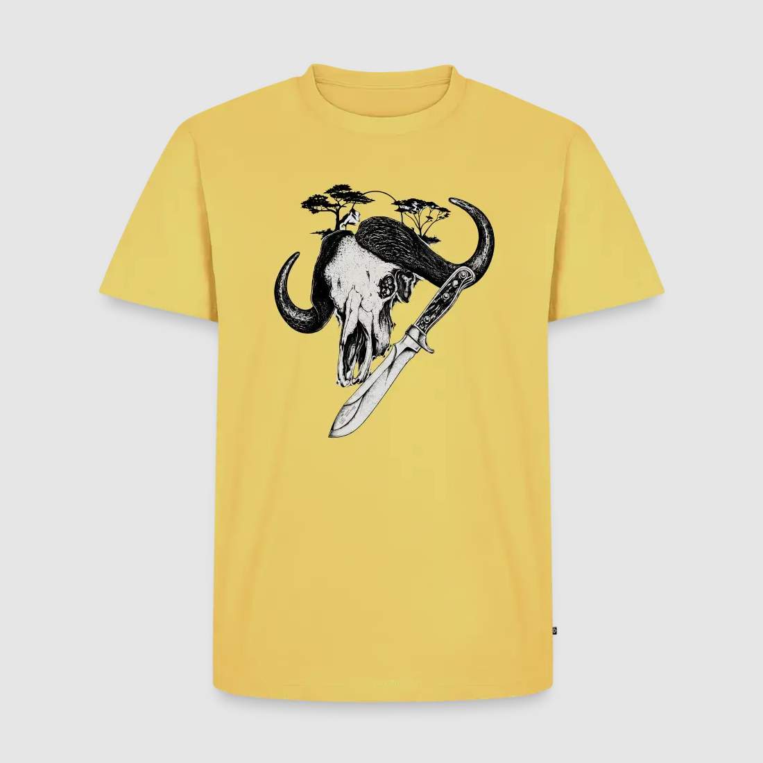 PUMA Men´s Premium T-Shirt „White Hunter – Big Game"