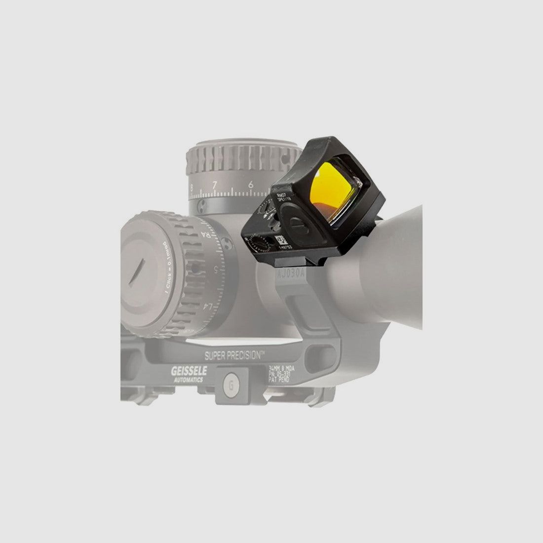 Reptilia Corp ROF-45 montage 30-mm Trijicon RMR/SRO, noir