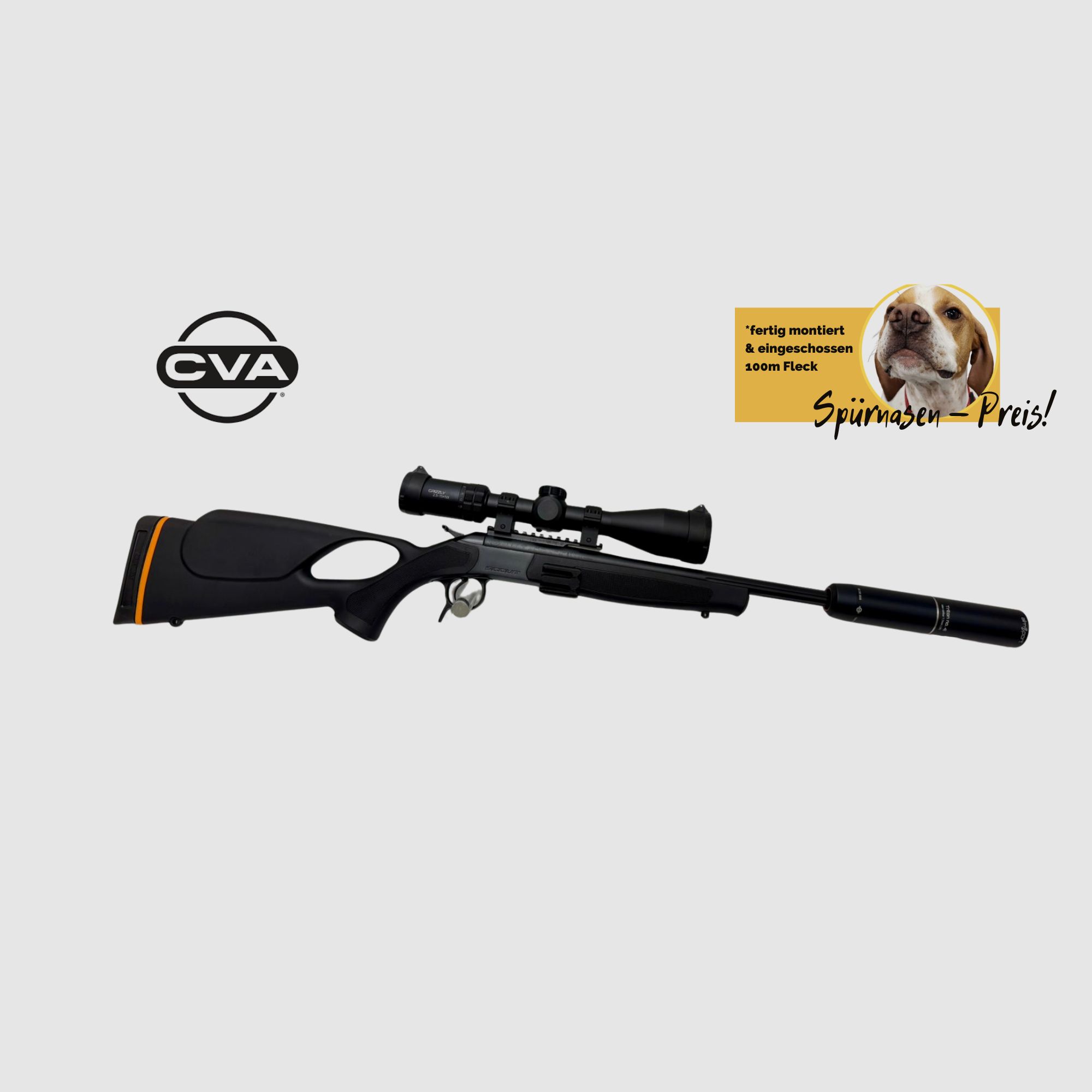 CVA SCOUT TD TH – „Orange Pointer“ WF Komplettset