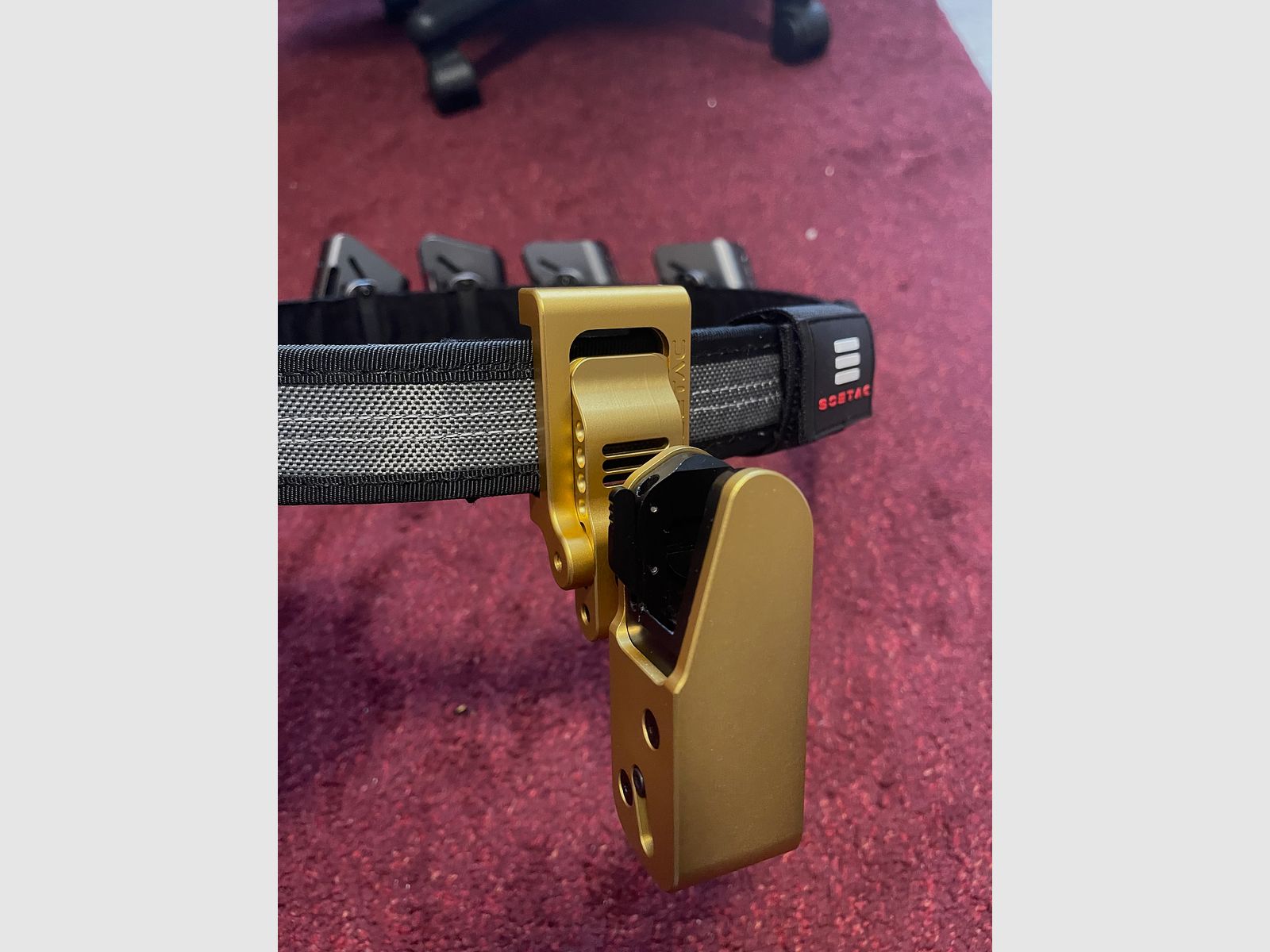 Gürtel Set Holster 4 x Magazine IPSC CZ Shadow 2, Glock,STI,1911