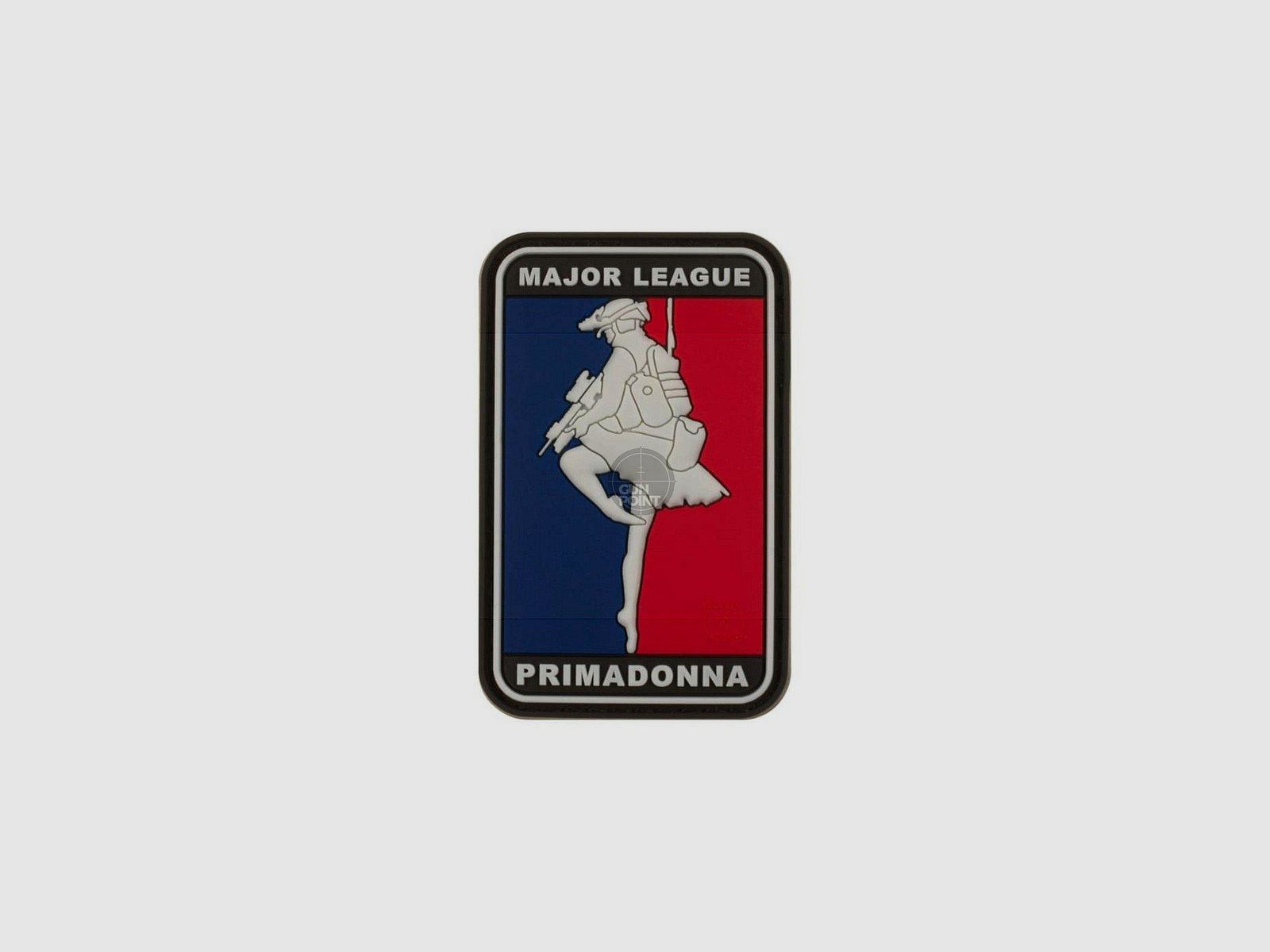 JTG Major League Primadonna Rubber Patch-Multicolor