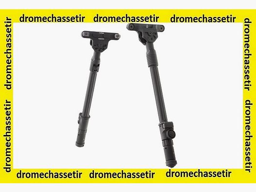 Bipied 2 parties pour garde main M-lok, reglable 5 positions de 20.3cm a 30cm TL-BPDM04