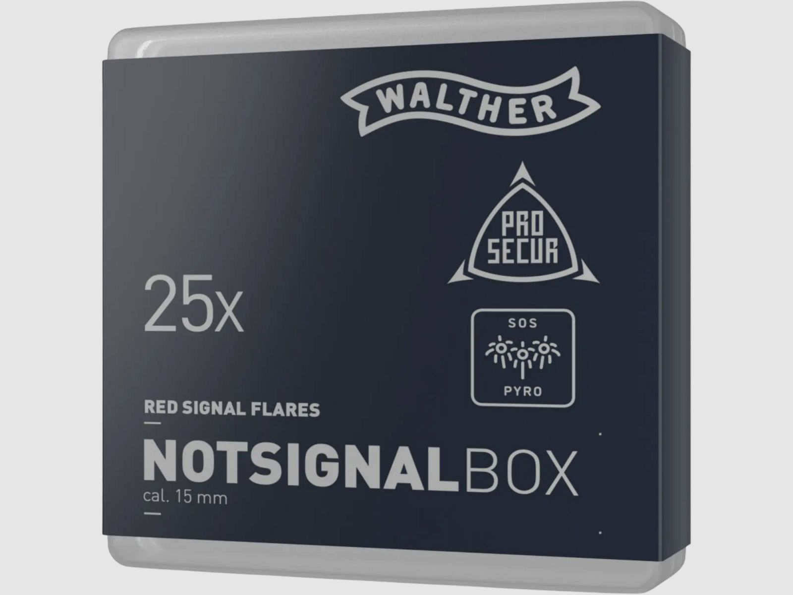 Walther ProSecur Signalsterne Kal. 15mm - 25 Schuss