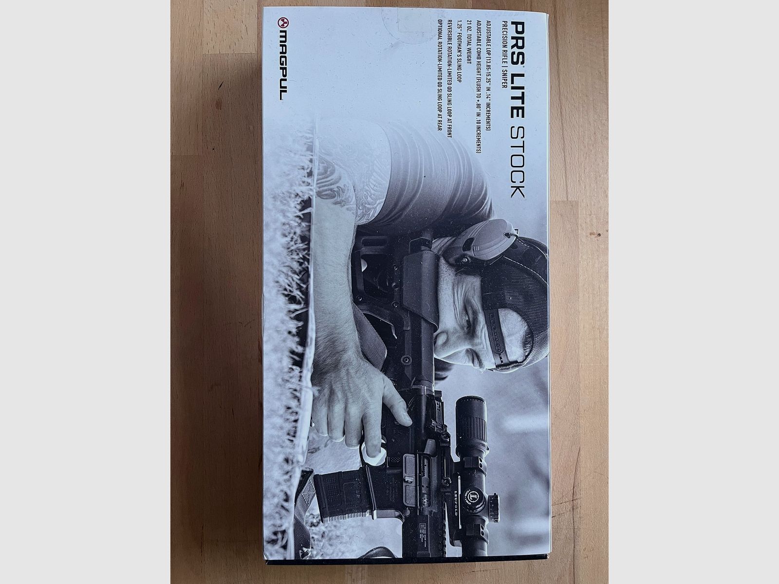 Magpul PSR Lite Stock per piattaforme AR-15 nero