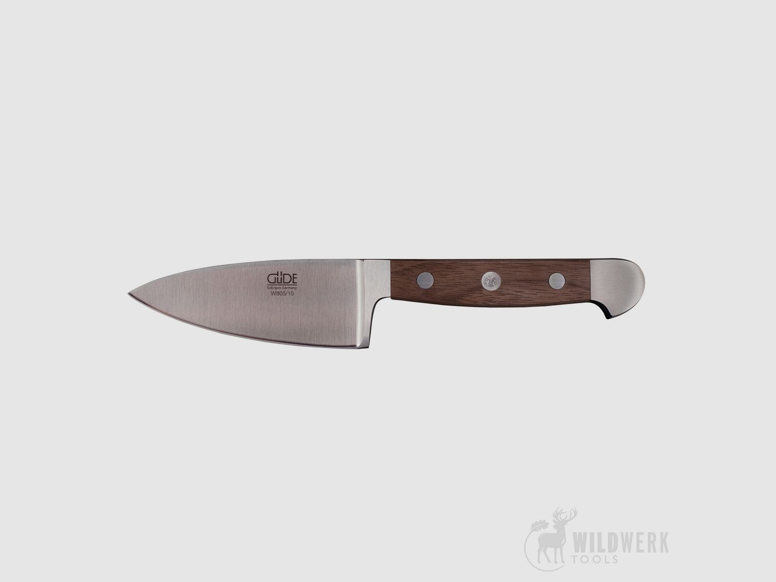 Güde Hartkäsemesser Alpha Walnuss