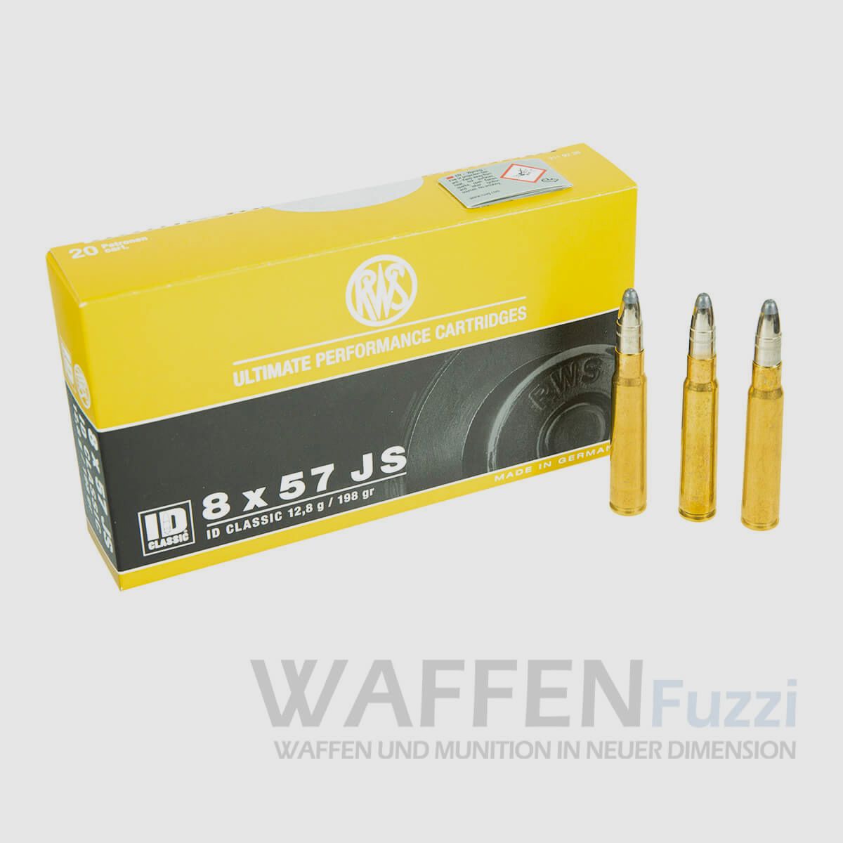 Munition RWS 8x57JS ID Classic 198grs