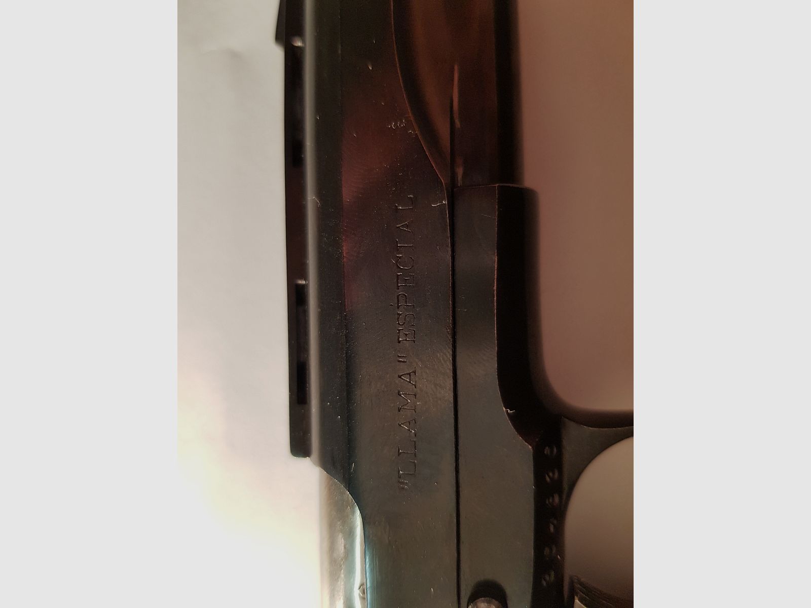 Pistole Llama Especial 9mm (380) kurz