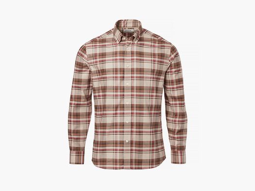 Chevalier Betley Regular Fit Shirt Men Millet Brown Checked XL