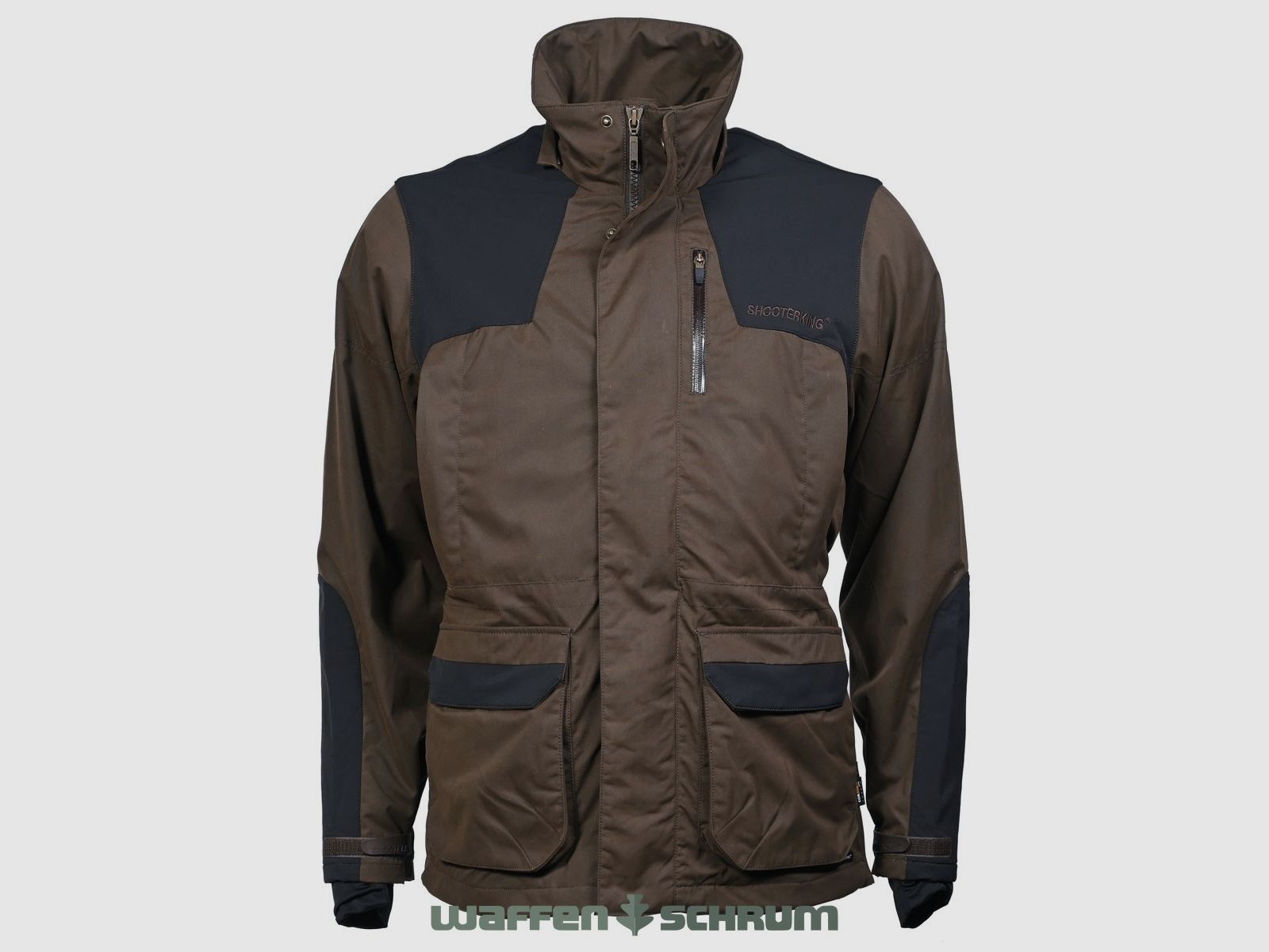 Shooter King Jacke Highland 2.0 Oliv-Schwarz