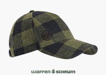 Beretta Cap Lodge Checkered Green Moss Check