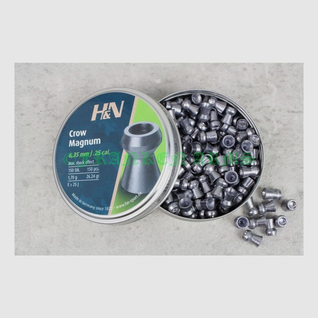 H&N Crow Magnum 6,35mm 150 pezzi prezzi a scalare