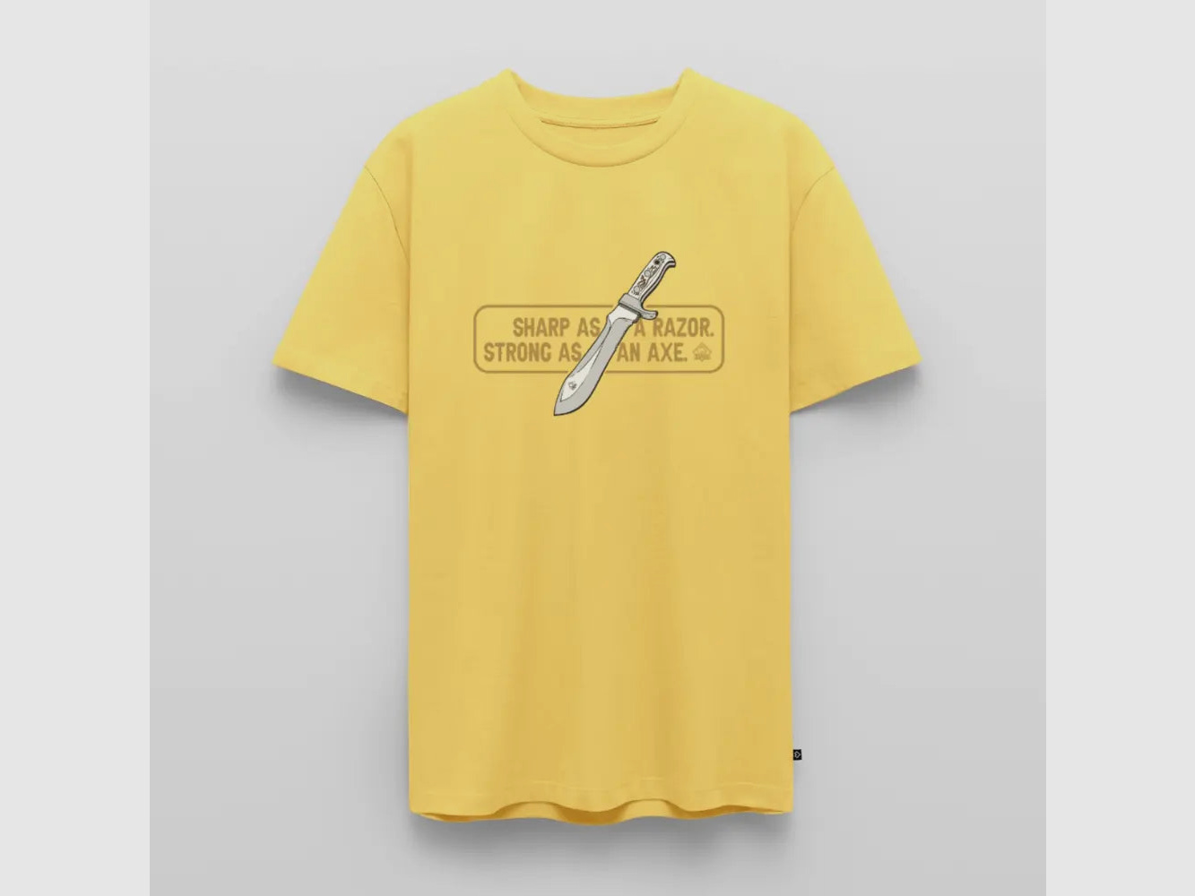 PUMA Męska Premium T-Shirt "White Hunter Sharp & Strong"