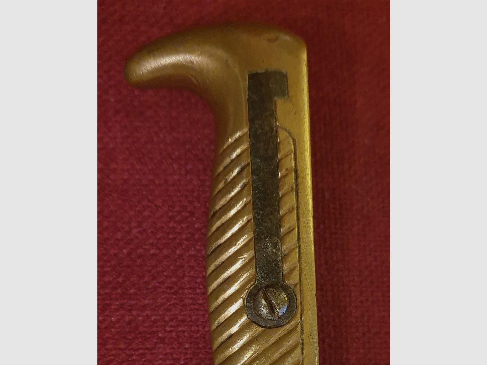 Baïonnette M 1871 complète avec étui en cuir