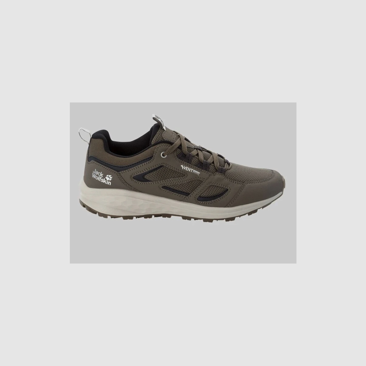 JACK WOLFSKIN Wanderschuh Vojo 3 Vent Low Herren Khaki/ Black