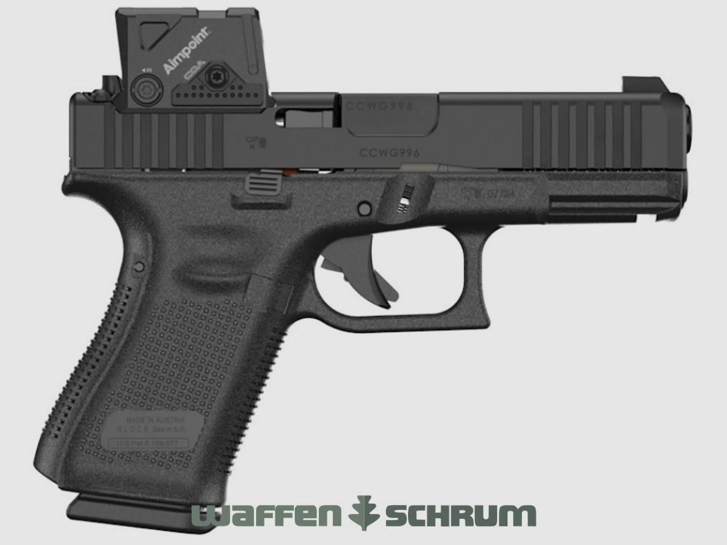 Glock G19 Gen5 A-Cut Combo Aimpoint COA