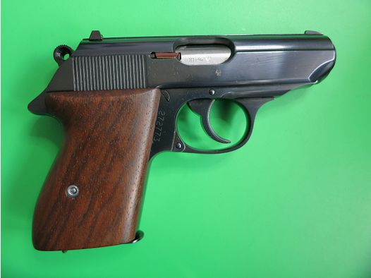 Pistola semiautomática, Walther PPK, cal. 7.65 mm Browning, muy bien       #86