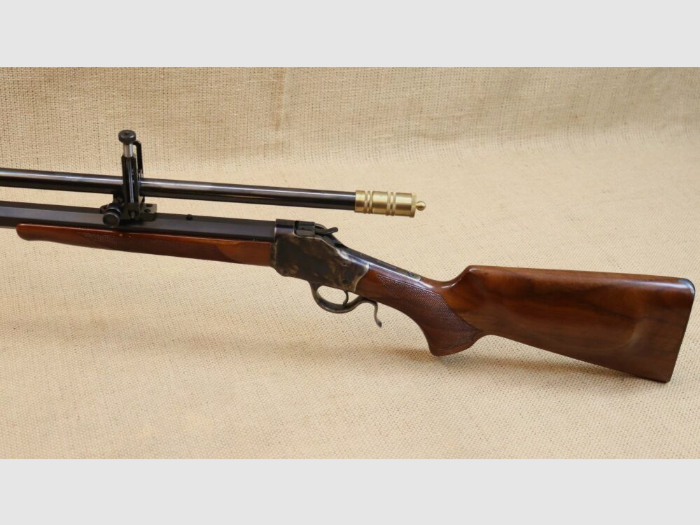 Pedersoli High-Wall Winchester 1885 inkl. Malcolm Scope .38-55Win