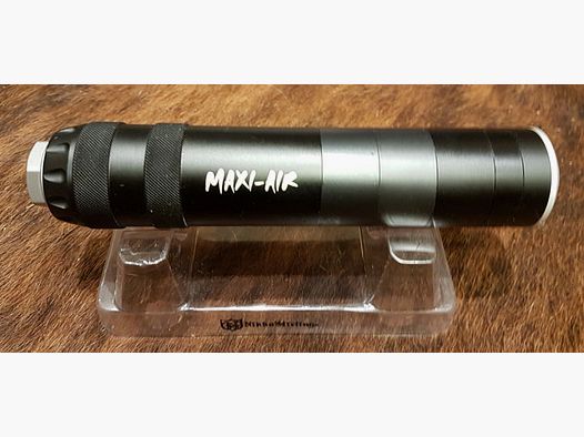 VESPULA MAXI-AIR "F" Silenciador Nueva Versión para Armas de Aire Moderador de Alto Rendimiento de 6 Cámaras hasta 5,5 mm