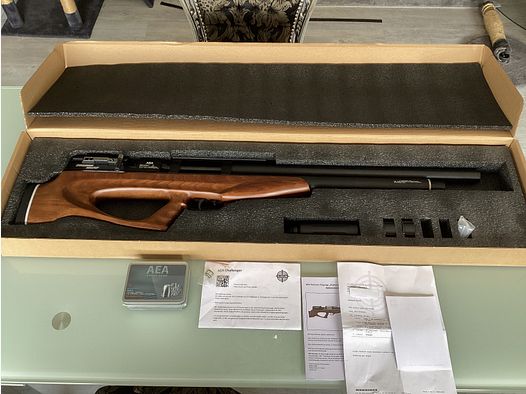 AEA Challenger Bullpup mit Schalldämpfer + Kaufbeleg +Exportkit (F-Version)