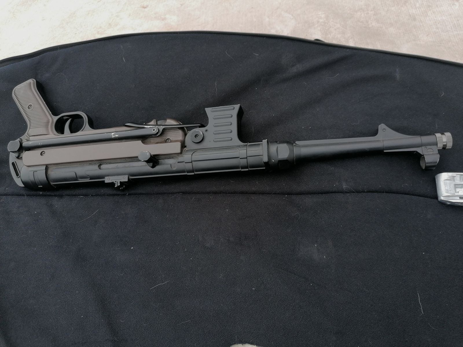 MP Alemán 4,5 mm Rifle de gas
