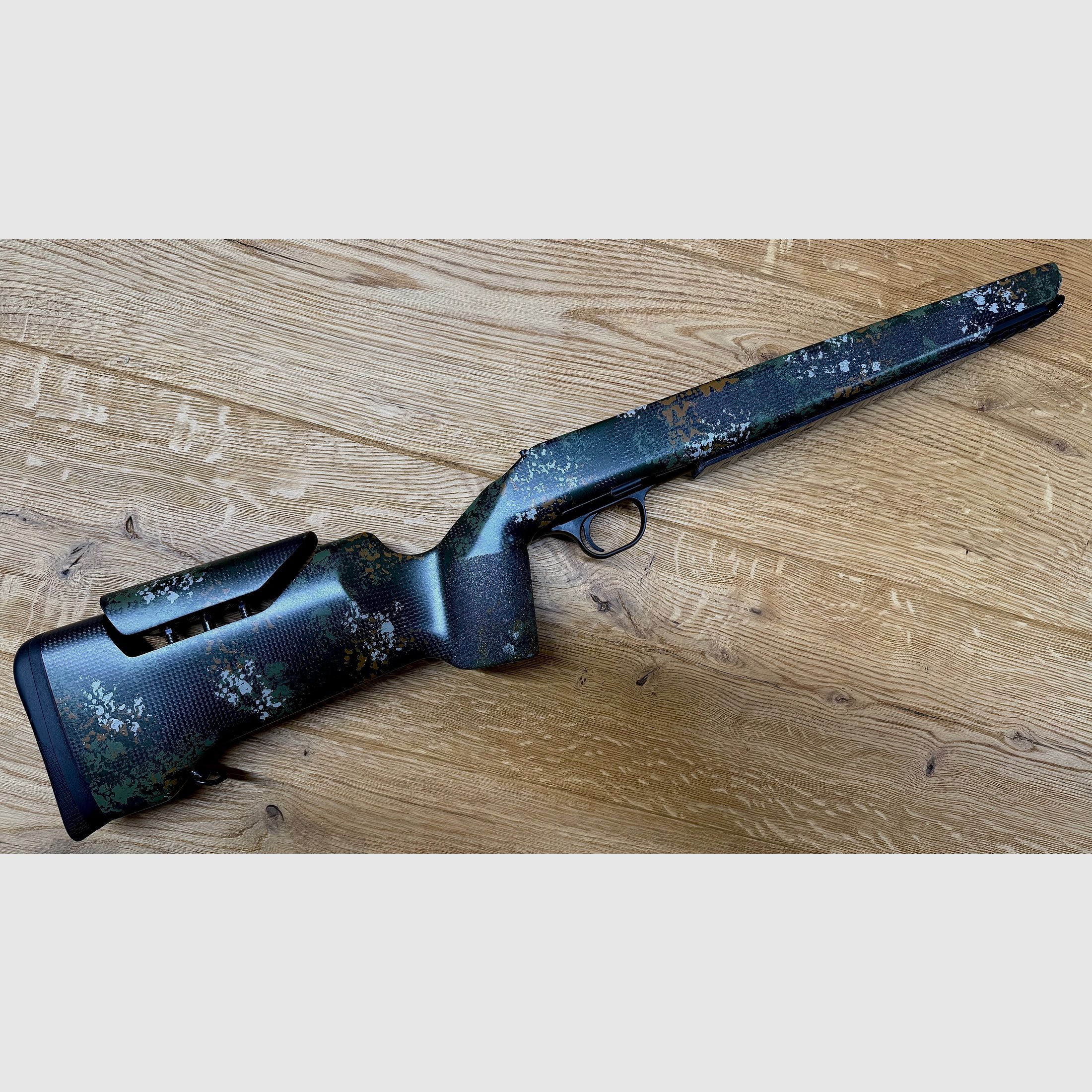 Carbonomix Hunttech y compris le système Boîtier Blaser R8 original avec unité de déclenchement / équipement complet / NEUF