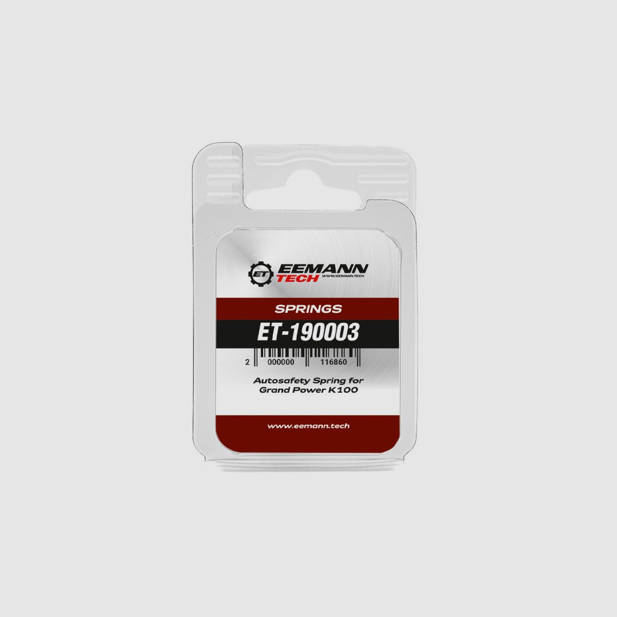 Eemann Tech Molla Autosafety per Grand Power K100, immagine 6 di 6