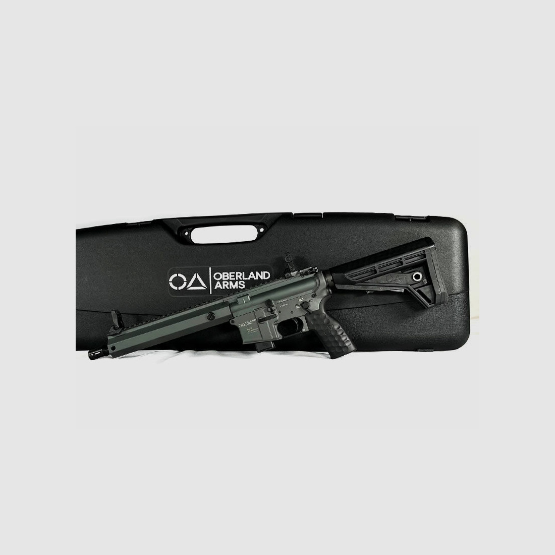 Oberland Arms OA Black Label C9 Short, Cerakote Battleship-Grey