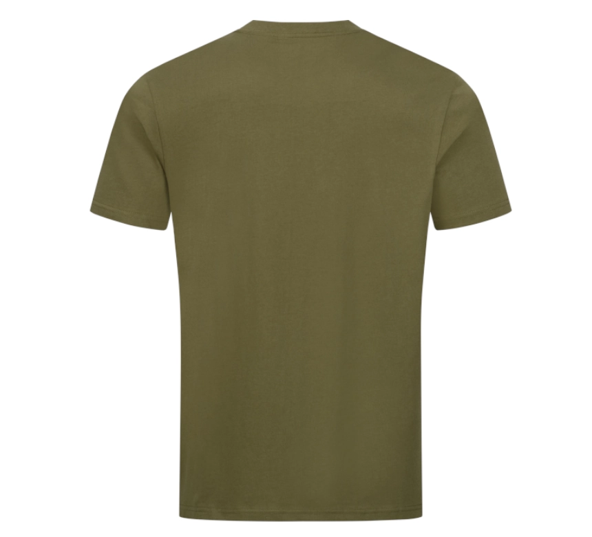 Blaser Argali Badge T-Shirt 26 261005-006/566 – Olive, image 2 of 4