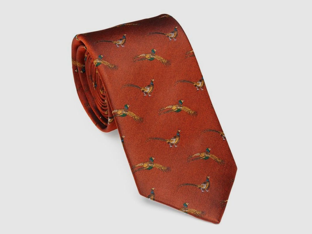 Laksen Herren Krawatte Fasan