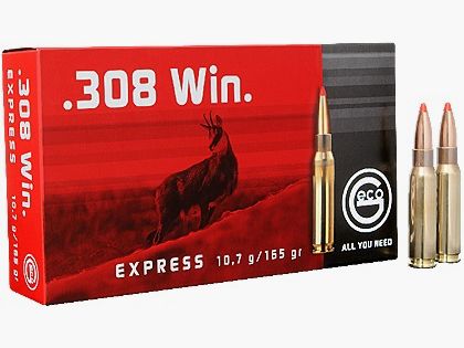 Geco .308 WIN TM Express 10.7g/165gr. Rifle cartridges