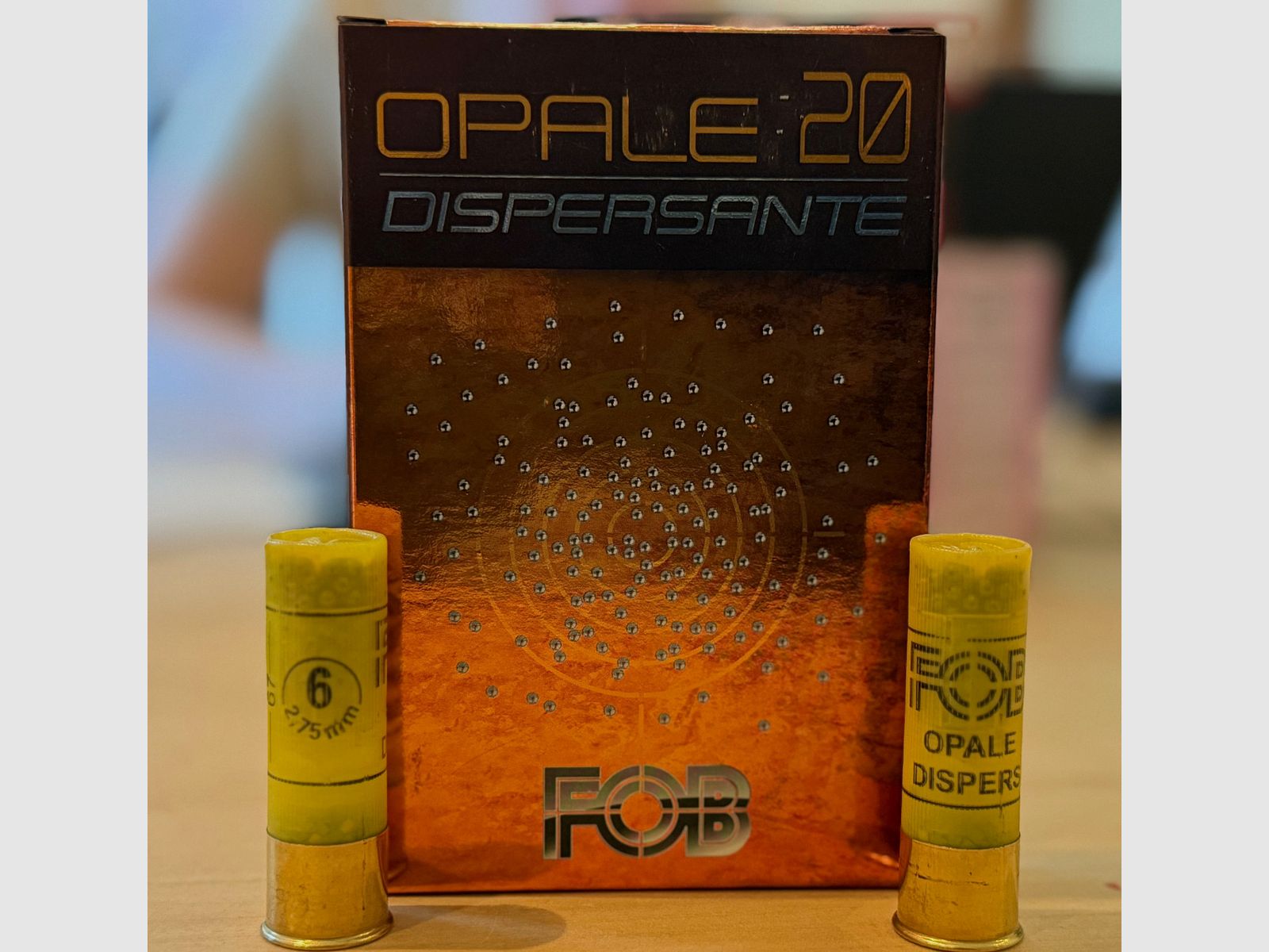 FOB OPALE DISPERSANT Éparpilleur - 20/67 - 24g - Nr. 6 (2,75mm) - Plomb