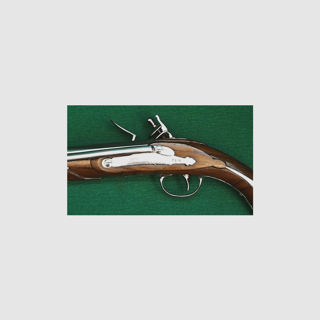 Indien Steinschloßpistole French 1733