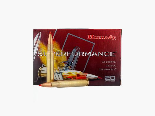 MUNIZIONE HORNADY SUPERFORMANCE SST CAL 30-06 165gr