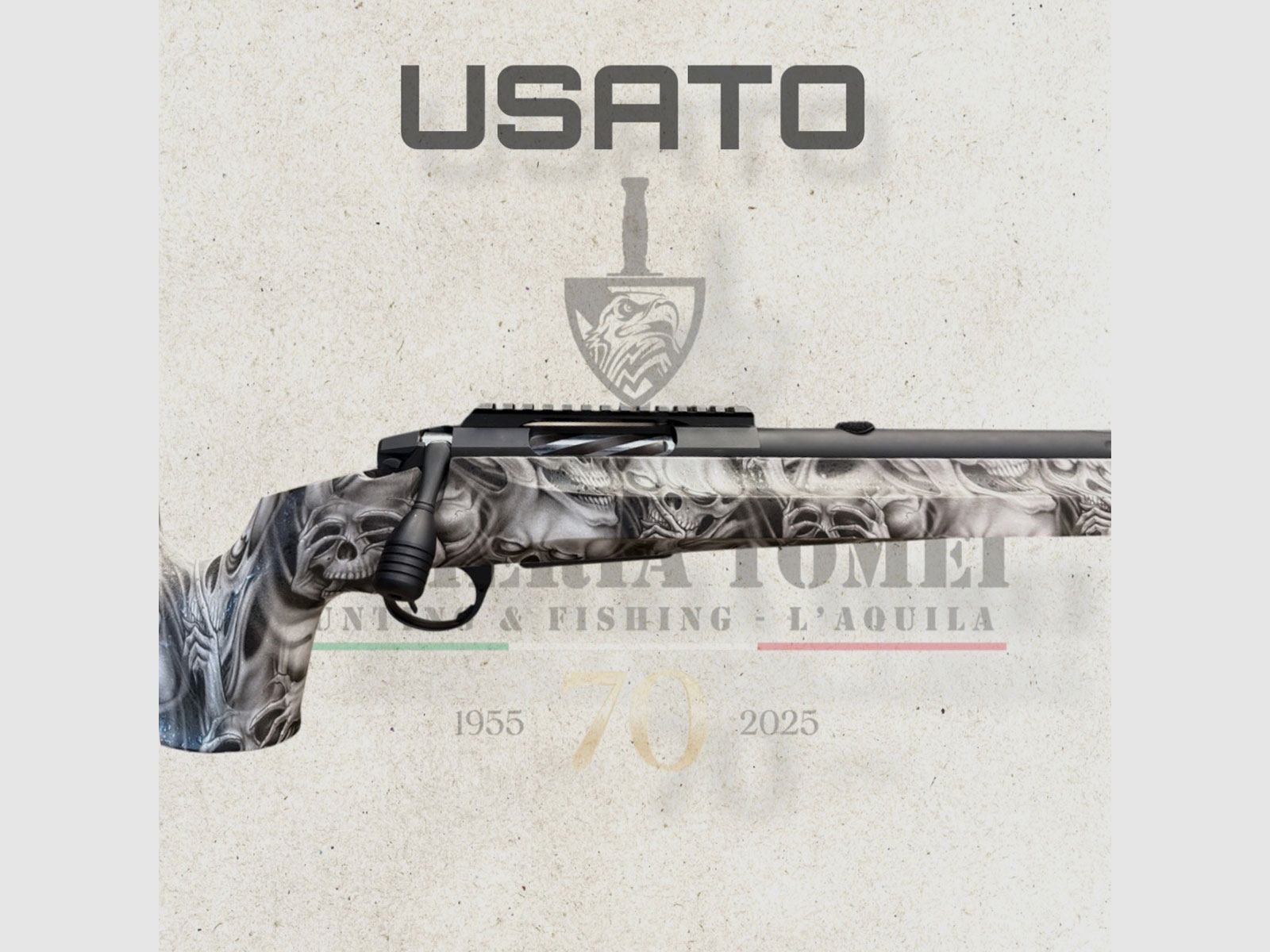 USED – RIFLE – SABATTI MOD. TLD WHITE FLUTED cal. 308 Win, image 3 of 7