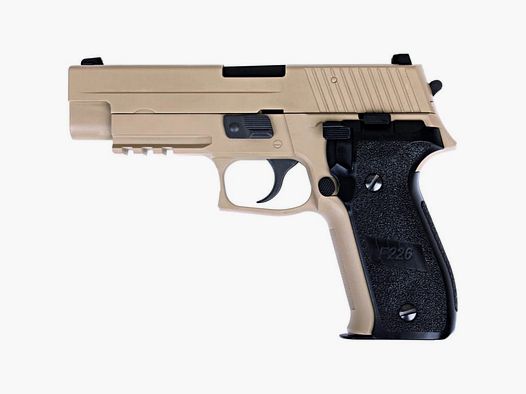 Pistolet airsoft GBB WE P226 Mk25 Navy Seals (tan)