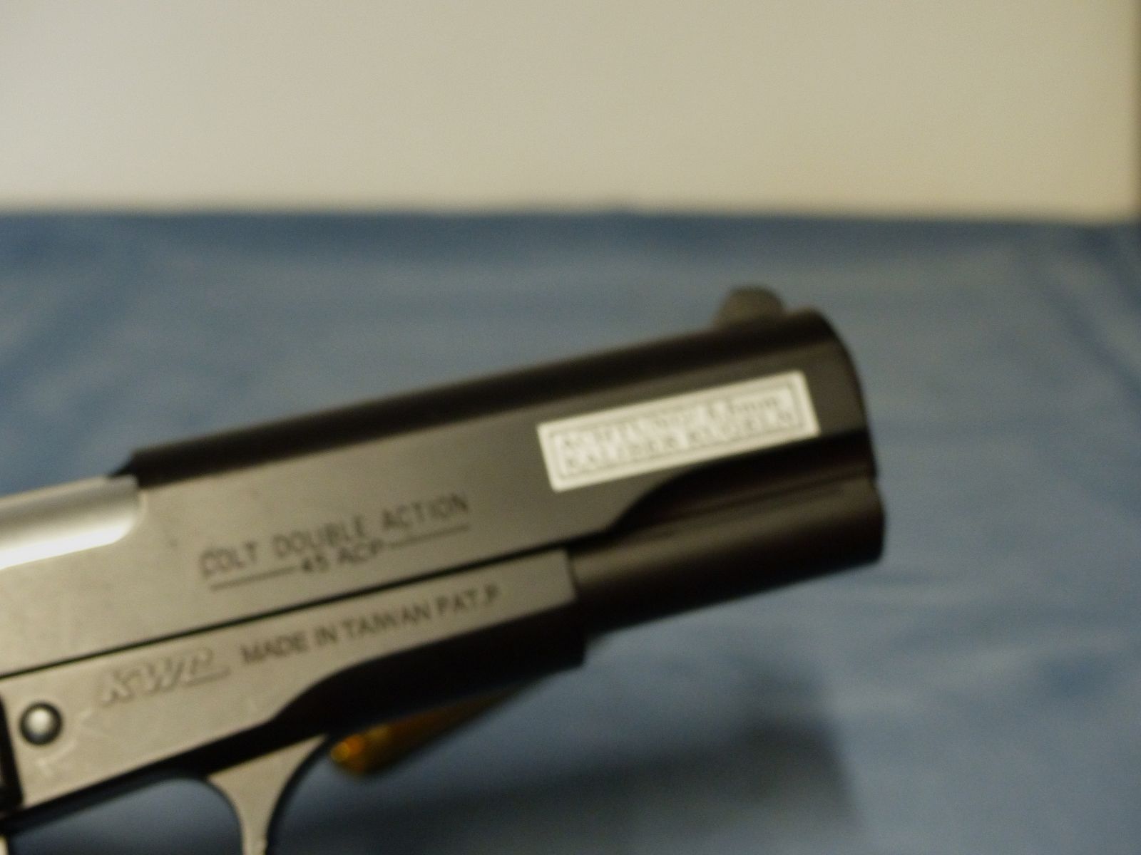 Colt Black Hop Up Type van KWC Soft Air Double Eagle Kal. 5,5mm