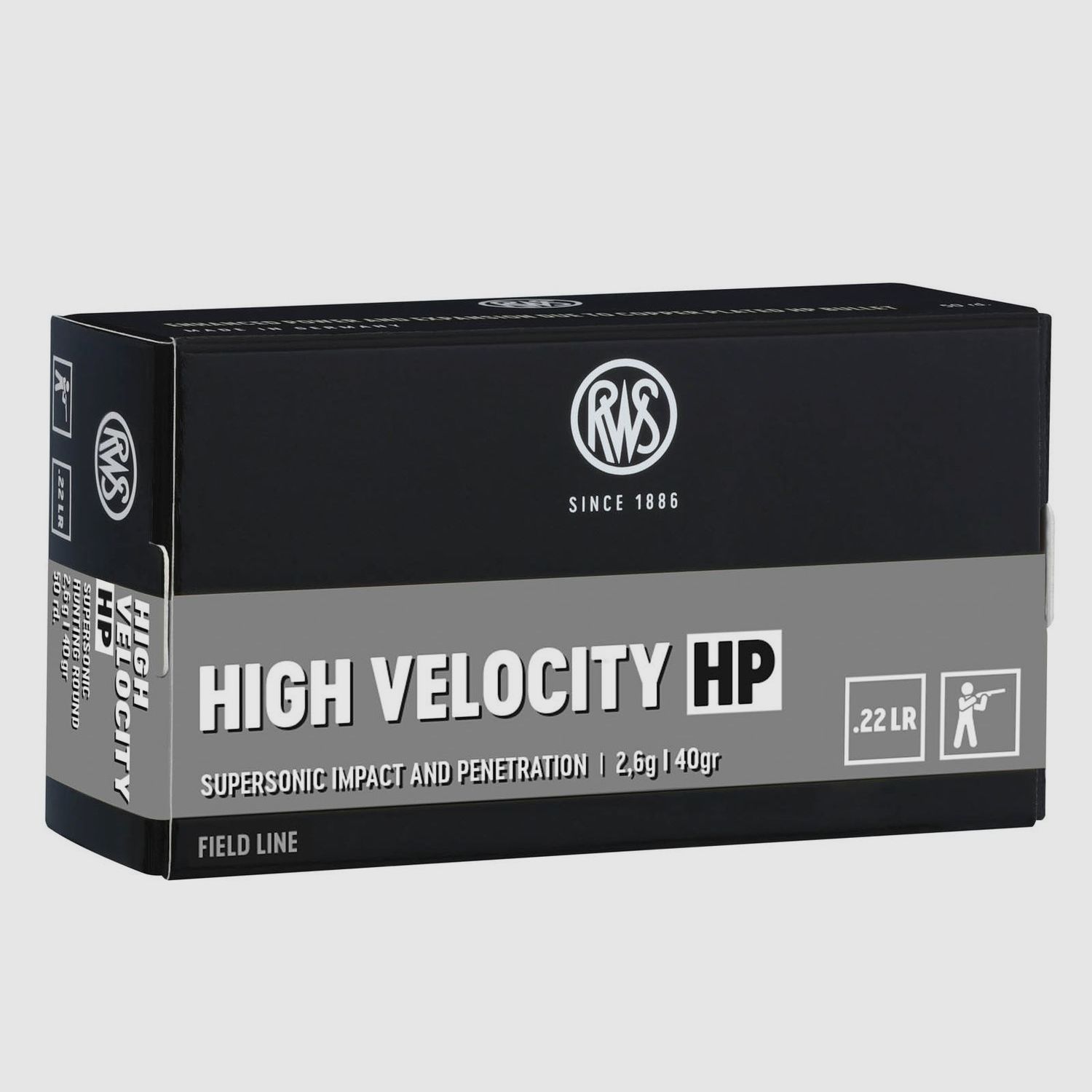 RWS High Velocity HP Kal. 22 lfb. - 2,6g / 40gr