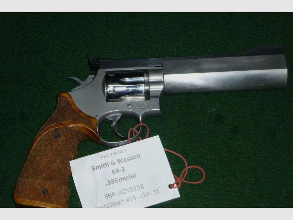 Smith & Wesson 64-3 .38Special