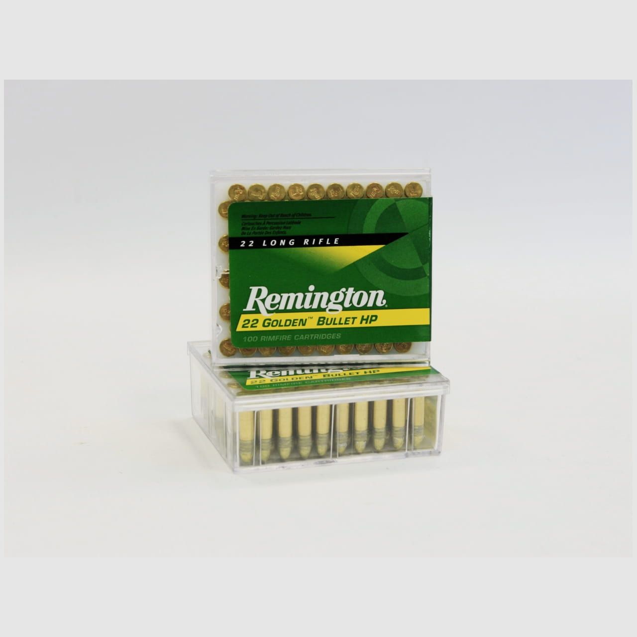 REMINGTON randvuurpatroon .22 LR, 2,33/36 gr HV HP, verpakking van 100 stuks